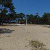 Le terrain de beach volley