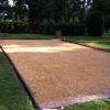 le terrain de pétanque inauguré en 2014