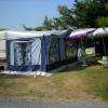 caravane sur emplacement camping La Padrelle