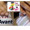 Exemple d'extension chablon sur ongles rongés