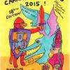 Affiche carnaval de Paris 2015
