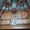 Le grand orgue à deux façades (XVII° siècle).