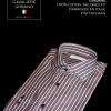 Chemise pour Homme fabriquée en Italie Cavaliere Urbano cravate noeud papillon cadeau