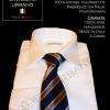 Chemise pour Homme fabriquée en Italie Cavaliere Urbano cravate noeud papillon cadeau