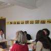 réunion d'une partie de l'équipe pédagogique (mai 2012)