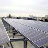 le toit photovoltaïque du parking