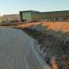 Le nouveau complexe LECLERC en construction.