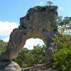 La Porte de Mycènes. Utilisée dans le film : La Grande Vadrouille