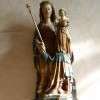 La Vierge au sceptre du 13° siècle.