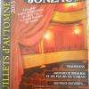 Affiche publicité feuillets d'automne jouée au théâtre du château