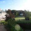 la vue depuis ma chambre située au gîte ( l'annexe )