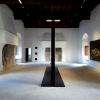 Salle d'exposition, château de Montsoreau-musée d'art contemporain, Val de Loire