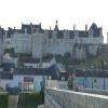 Le Chateau depuis les bords du Cher. 