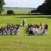 Célébration laïque dans le parc du Château de Varengeville-sur-Mer