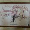 Plan du château d'origine - en noir ce qui reste aujourd'hui!