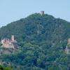 Vue des trois châteaux