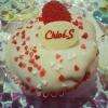 Cupcake Chocolat blanc et framboise