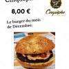 Le burger du mois de décembre. 