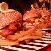 Les burgers fait maison du Club Rayé