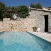 Piscine béton avec revêtement polyester gris