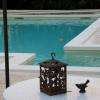Piscine traditionnelle avec espace bain