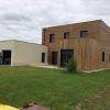 maison bois toit terrasse en Gironde 33 