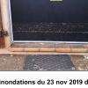 inondation en octobre 2019 dans le Var, notre cliente nous a envoyé une photo après l'événement, aucun dégât pour elle avec notre protection anti-inondation