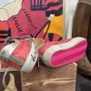 Ressemelage semelle, contour, et impression sur sneakers Golden Goose