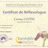 Certification Réflexologue