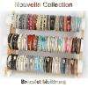 Bracelets strass effet manchette