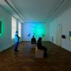 Benjamin Seror, Second Earth, 2021. Chanson, vidéo; durée 6’09''. Courtesy de l’artiste. Vue d’exposition au CRAC Alsace par Aurélien Mole.