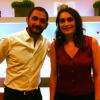 Annabelle Gauberti et le parfumeur Francis Kurkdjian