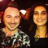 Annabelle Gauberti et le designer de mode belge, Jean-Paul Lespagnard