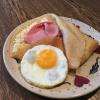 Crepe jambon fromage