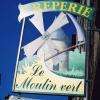 Enseigne crêperie Le Moulin Vert