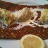 Crepe à la brandade 