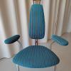 Fauteuil moderne italien, tissu Lelièvre