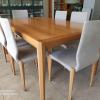 Chaises modernes italiennes, tissu Houlès
