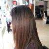 Après lissage brésilien avec brushing de 10 minutes environ