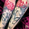 Fine line tattoo sur Gap par Datcha tatouage