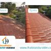 Traitement des toiture saturateur hydrofuge incolore