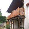 Terrasse bois et garde corps