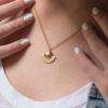 Desidero - Collection Saturne - Collier PM vermeil