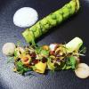 Le restaurant "Baux-Arts" son chef Mathieu Hericotte et son équipe.