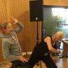 Musique corporelle en studio...