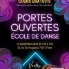 Invitation à la journée des portes ouvertes de l'école de danse VORTEX!