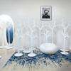 Abaya indigo, tapis contemporain de luxe