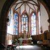 le choeur et ses vitraux