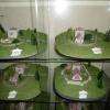 Maquettes représentant l'évolution de l'édifice (1)