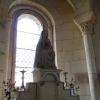 Statue de la Vierge du XII° siècle.